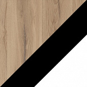 Белый / Черный / Дуб Денвер Светлый