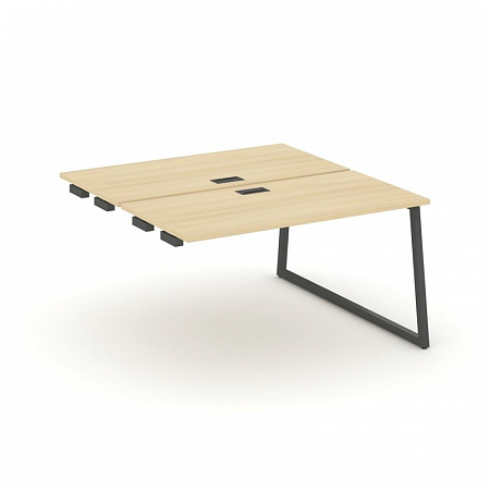 Style Project Стол-приставка к опор. элем. SN-4T1.DPRS-023 Акация Лорка/Металл Антрацит/Заглушка Пла