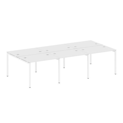 Бенч-система на 6 рабочих мест на П-обр. м/к Metal System Quattro 40БП.СМ-6.1 фото 13