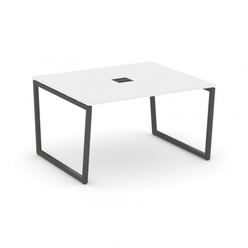 Style Project Стол переговорный SN-4T2.SPRG-034 Акация Лорка/Металл Антрацит/Заглушка Металл Антраци фото 26