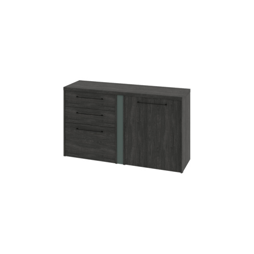 Тумба двухсекционная с дверью ЛДСП и 3 ящиками Greenwood G-681.01R (R) Тумба двухсекционная с дверью ЛДСП и 3 ящиками Greenwood G-681.01R (R)