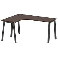 Стол офисный криволинейный Metal System БА.СА-4 (L)