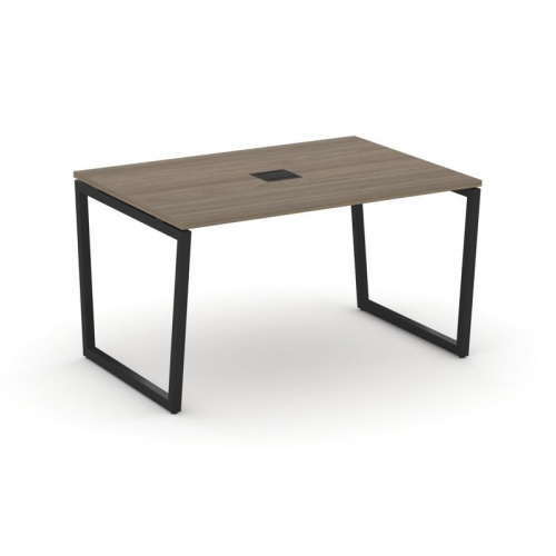 Style Project Стол переговорный SN-4T2.SPRG-003 Акация Лорка/Металл Антрацит/Заглушка Металл Антраци фото 4