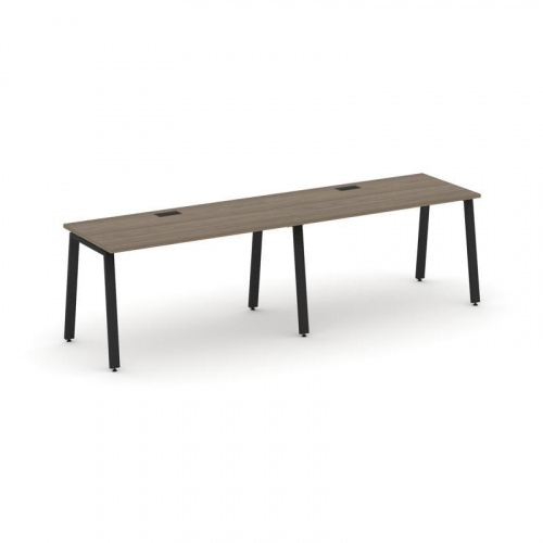 Style Project Рабочая станция 1 сторон. SN-6A.ORS-024 Дуб Табак/Металл Антрацит 3160*800*750 Style Project Рабочая станция 1 сторон. SN-6A.ORS-024 Дуб Табак/Металл Антрацит 3160*800*750