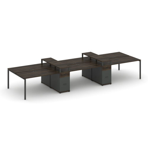 Бенч-система на 6 мест с 2 опорными тумбами Concept CN.DRS-471 фото 3 Бенч-система на 6 мест с 2 опорными тумбами Concept CN.DRS-471 фото 3