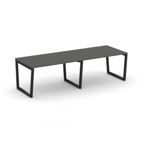 Style Project Стол переговорный SN-5T2.SPRG-014.3 Акация Лорка/Металл Антрацит 3160*980*750 фото 4