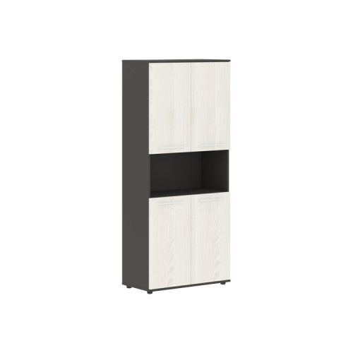 Шкаф с 2-мя комплектами глухих малых дверей EDIS EHCS 85.4 фото 15