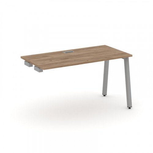 Style Project Стол-приставка к опор. элем. SN-5A.OPRS-013 Дуб Табак/Металл Белый 1380*700*750 фото 5 Style Project Стол-приставка к опор. элем. SN-5A.OPRS-013 Дуб Табак/Металл Белый 1380*700*750 фото 5