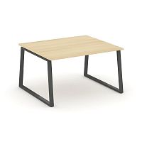 Style Project Стол переговорный SN-6T1.SPRG-032.3 Акация Лорка/Металл Антрацит 1180*1180*750