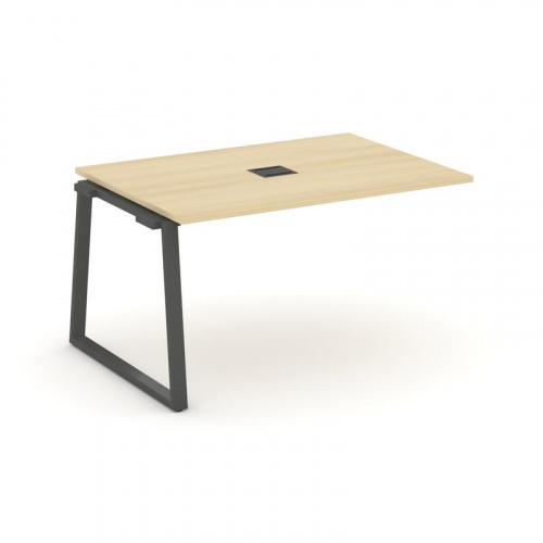 Style Project Проходной наб. элем. перег. стола SN-6T1.NSPRG-004 Акация Лорка/Металл Антрацит/Заглуш фото 28