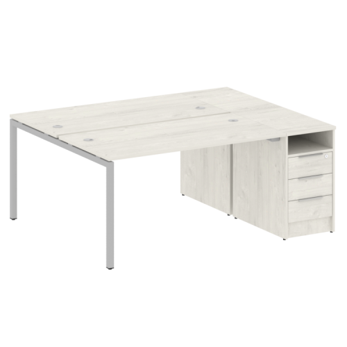 Бенч-система с тумбой на П-обр. м/к Metal System Quattro 40БП.РС-СТП-2.3 фото 6 Бенч-система с тумбой на П-обр. м/к Metal System Quattro 40БП.РС-СТП-2.3 фото 6