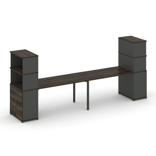 Бенч-система с опорными распашными шкафами Concept CN.ORS-232 фото 3