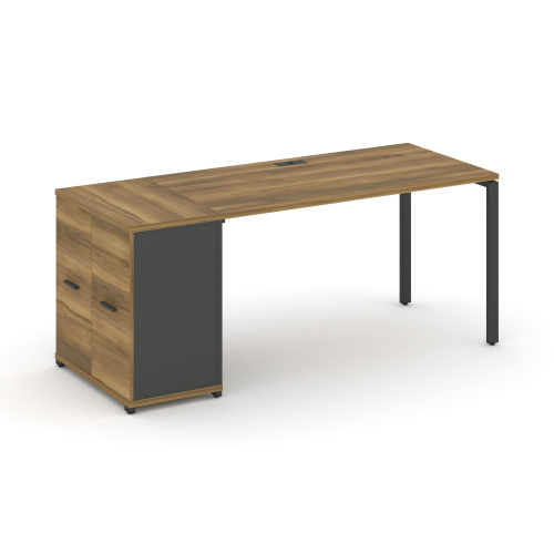 Стол офисный с опорным распашным шкафом Concept CN.SP-217 Стол офисный с опорным распашным шкафом Concept CN.SP-217