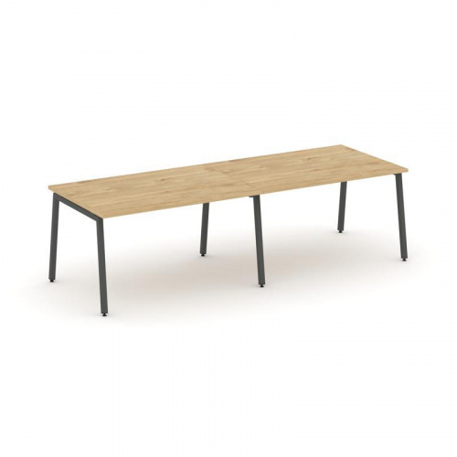 Style Project Стол переговорный SN-4A.SPRG-013.3 Тиквуд Светлый/Металл Белый 2760*980*750 фото 25