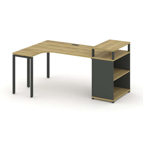 Стол эргономичный с опорным стеллажом Concept CN.SA-204(L) фото 3 Стол эргономичный с опорным стеллажом Concept CN.SA-204(L) фото 3