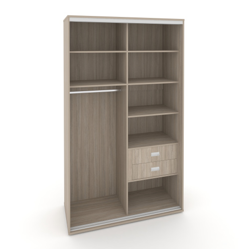 Корпус 2-х секционного шкафа высокого L=1800мм Maris SH.K2-8.1 K2 фото 3