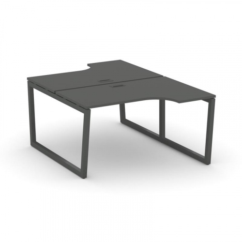 Style Project Рабочая станция эргоном. SN-5T2.DRPA-011 Акация Лорка/Металл Антрацит/Заглушка Пластик фото 27