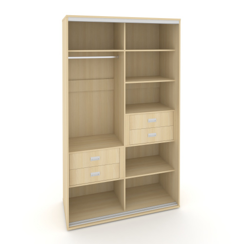 Корпус 2-х секционного шкафа высокого L=1300мм Maris SH.K2-3.1 K5 Корпус 2-х секционного шкафа высокого L=1300мм Maris SH.K2-3.1 K5