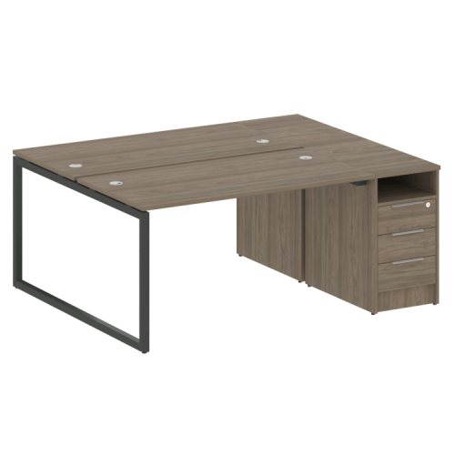 Бенч-система с тумбой на О-обр. м/к Metal System Quattro 40БО.РС-СТП-2.3 Бенч-система с тумбой на О-обр. м/к Metal System Quattro 40БО.РС-СТП-2.3