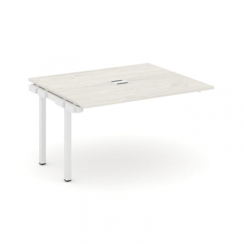 Style Project Проходной наб. элем. перег. стола SN-5P.NSPRG-033 Белый/Металл Белый 1380*1180*750 фото 17