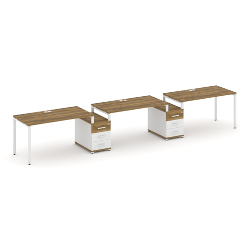 Бенч-система на 3 места с 2 опорными тумбами Concept CN.ORS-327 фото 8 Бенч-система на 3 места с 2 опорными тумбами Concept CN.ORS-327 фото 8