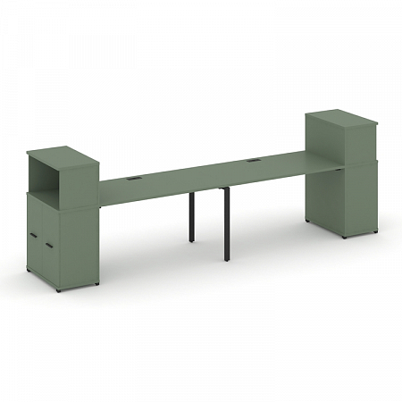 Бенч-система с опорными распашными шкафами Concept CN.ORS-226