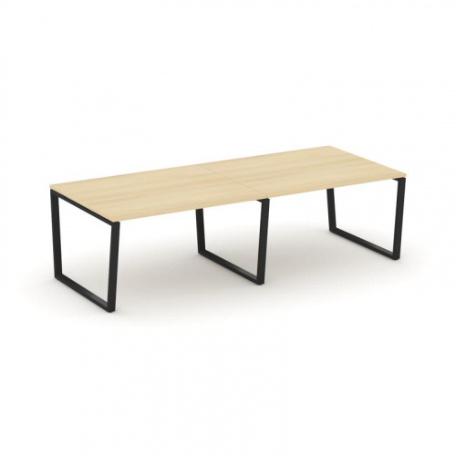 Style Project Стол переговорный SN-6T2.SPRG-042.3 Акация Лорка/Металл Антрацит 2360*1180*750 фото 9