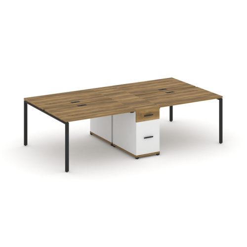 Бенч-система на 4 места с 1 опорной тумбой Concept CN.DRS-422 фото 7