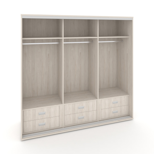 Корпус 3-х секционного шкафа низкого L=1769мм Maris SH.K3-2.2 K4 фото 5