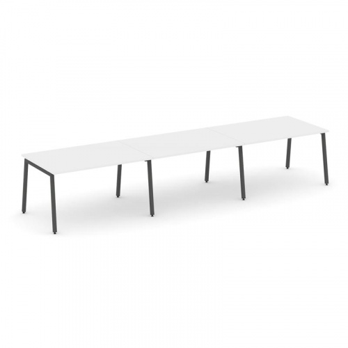 Style Project Стол переговорный SN-4A.SPRG-021.3 Белый/Металл Антрацит 2940*980*750 фото 28