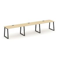 Style Project Рабочая станция 1 сторон. SN-6T1.ORS-031 Акация Лорка/Металл Антрацит/Заглушка Пластик