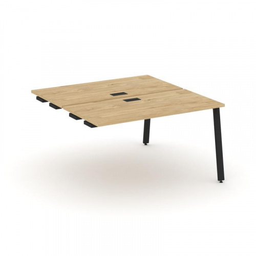 Style Project Стол-приставка к опор. элем. SN-6A.DPRS-003 Дуб Наварра/Металл Белый 1380*1232*750 фото 8