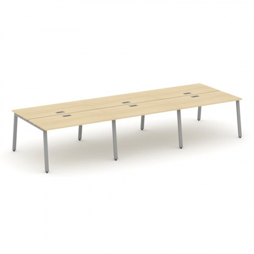 Style Project Рабочая станция 2-х сторон. SN-6A.DRS-074 Дуб Табак/Металл Антрацит 4740*1432*750 фото 8