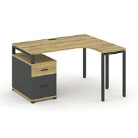 Стол эргономичный с опорной тумбой Concept CN.SA-304(R)