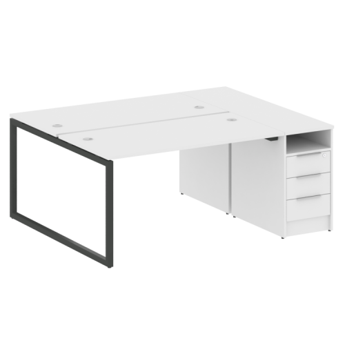 Бенч-система с тумбой на О-обр. м/к Metal System Quattro 40БО.РС-СТП-2.3 фото 7 Бенч-система с тумбой на О-обр. м/к Metal System Quattro 40БО.РС-СТП-2.3 фото 7