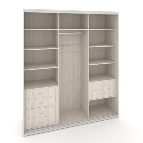 Корпус 3-х секционного шкафа высокого L=1769мм Maris SH.K3-2.1 K7 фото 5 Корпус 3-х секционного шкафа высокого L=1769мм Maris SH.K3-2.1 K7 фото 5