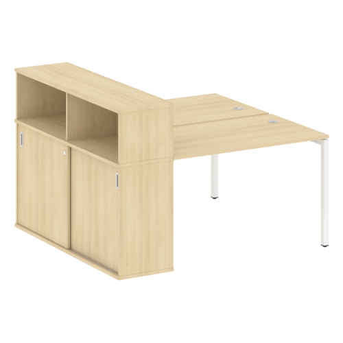 Бенч-система с шкафом-купе на П-обр. м/к Metal System Quattro 40БП.РС-СШК-2.2 фото 10 Бенч-система с шкафом-купе на П-обр. м/к Metal System Quattro 40БП.РС-СШК-2.2 фото 10