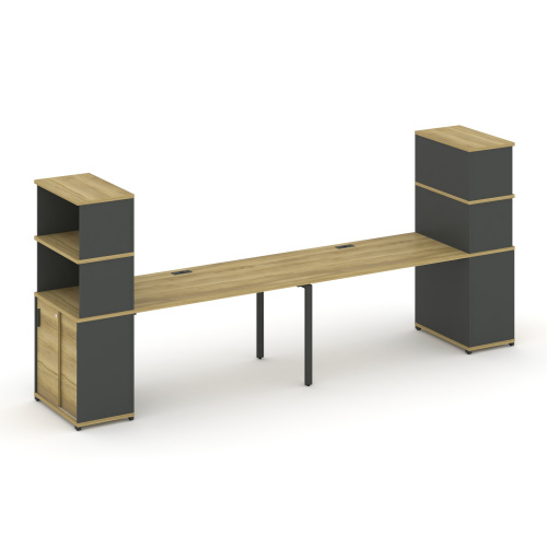 Бенч-система с опорным шкафом-купе Concept CN.ORS-243 фото 4 Бенч-система с опорным шкафом-купе Concept CN.ORS-243 фото 4