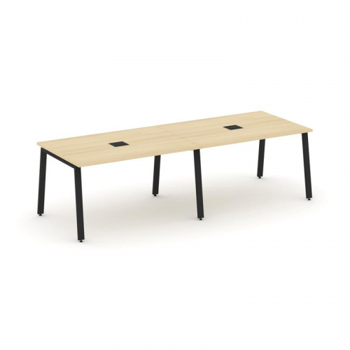 Style Project Стол переговорный SN-6A.SPRG-013 Дуб Наварра/Металл Антрацит 2760*980*750 фото 9