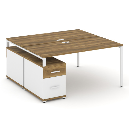 Бенч-система на 2 места с опорной тумбой Concept CN.DRS-308 фото 7 Бенч-система на 2 места с опорной тумбой Concept CN.DRS-308 фото 7