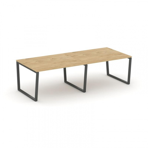 Style Project Стол переговорный SN-6T2.SPRG-042.3 Акация Лорка/Металл Антрацит 2360*1180*750 фото 22