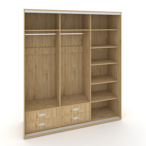 Корпус 3-х секционного шкафа высокого L=1919мм Maris SH.K3-3.1 K3 фото 3