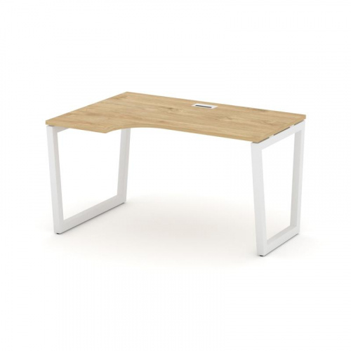 Style Project Стол рабочий эргоном. SN-5T2.SPA-011(L) Акация Лорка/Металл Антрацит/Заглушка Пластик фото 3 Style Project Стол рабочий эргоном. SN-5T2.SPA-011(L) Акация Лорка/Металл Антрацит/Заглушка Пластик фото 3