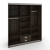 Корпус 3-х секционного шкафа высокого L=2069мм Maris SH.K3-4.1 K2