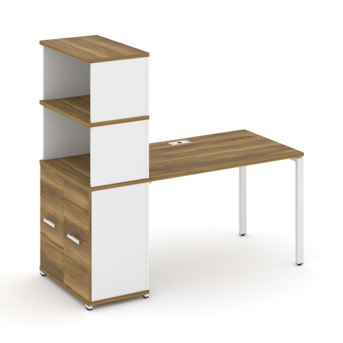 Стол офисный с опорным распашным шкафом Concept CN.SP-230