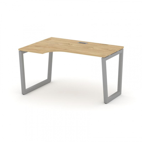 Style Project Стол рабочий эргоном. SN-5T2.SPA-011(L) Акация Лорка/Металл Антрацит/Заглушка Пластик фото 2 Style Project Стол рабочий эргоном. SN-5T2.SPA-011(L) Акация Лорка/Металл Антрацит/Заглушка Пластик фото 2