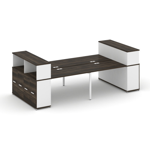 Бенч-система с опорными распашными шкафами Concept CN.DRS-270 фото 10