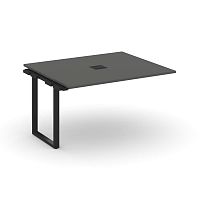 Style Project Проходной наб. элем. перег. стола SN-6O.NSPRG-034 Антрацит/Металл Черный 1580*1180*750