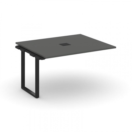 Style Project Проходной наб. элем. перег. стола SN-6O.NSPRG-032 Вяз Благородный/Металл Черный 1180*1 фото 6