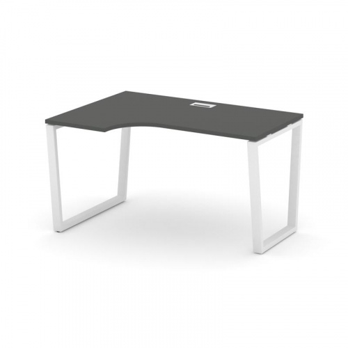 Style Project Стол рабочий эргоном. SN-6T2.SPA-022(L) Акация Лорка/Металл Антрацит/Заглушка Пластик фото 19